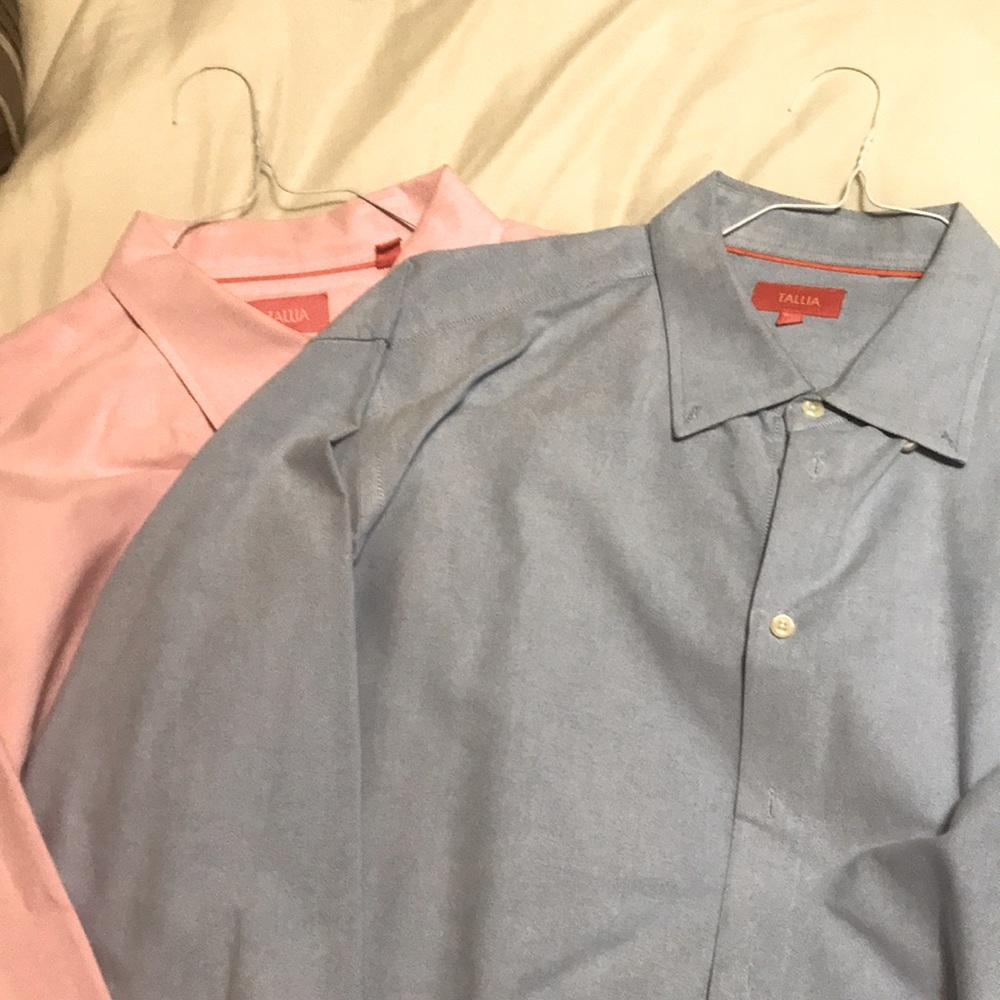 2 men's shirts